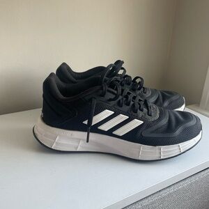 Adidas Women's Duramo 10 size 7.5 Black and White Sneakers